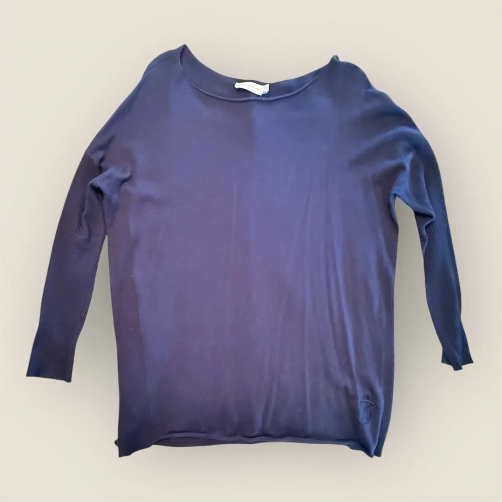Tory Burch Women's Black Oversized Top